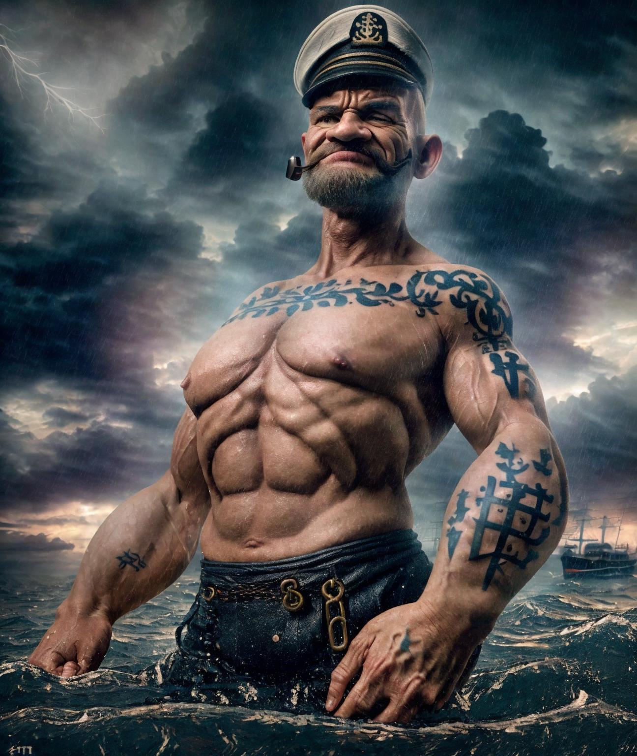 70 Popeye Tattoo Designs for Men [2024 Inspiration Guide] | Popeye tattoo,  Tattoo designs men, Tattoos